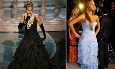 Stjal showet på Oscar-utdelinga i 2005. Egentlig skjulte Beyoncé en motetabbe som kunne sendt henne på trynet